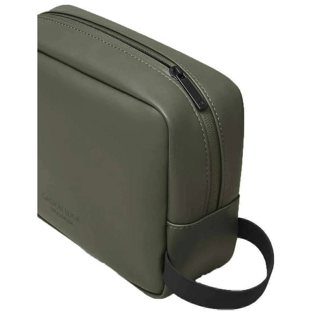 Gaston Luga Splash Toiletry Bag - Olive Green - Image 3
