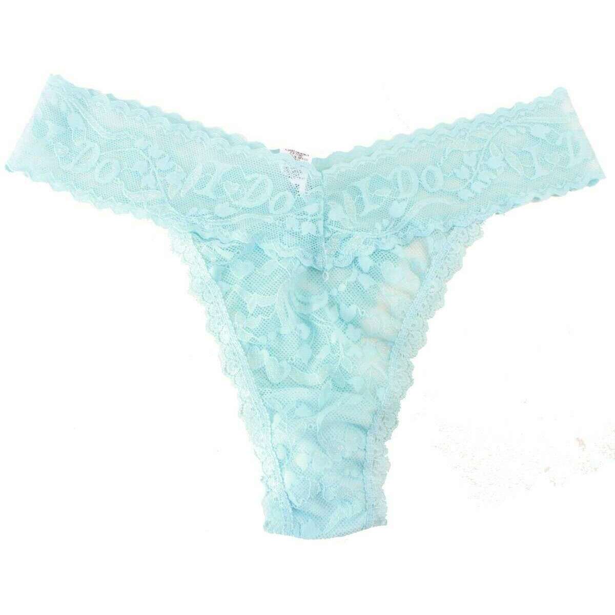 Hanky Panky I Do Original Rise Thong - I Do Powder Blue