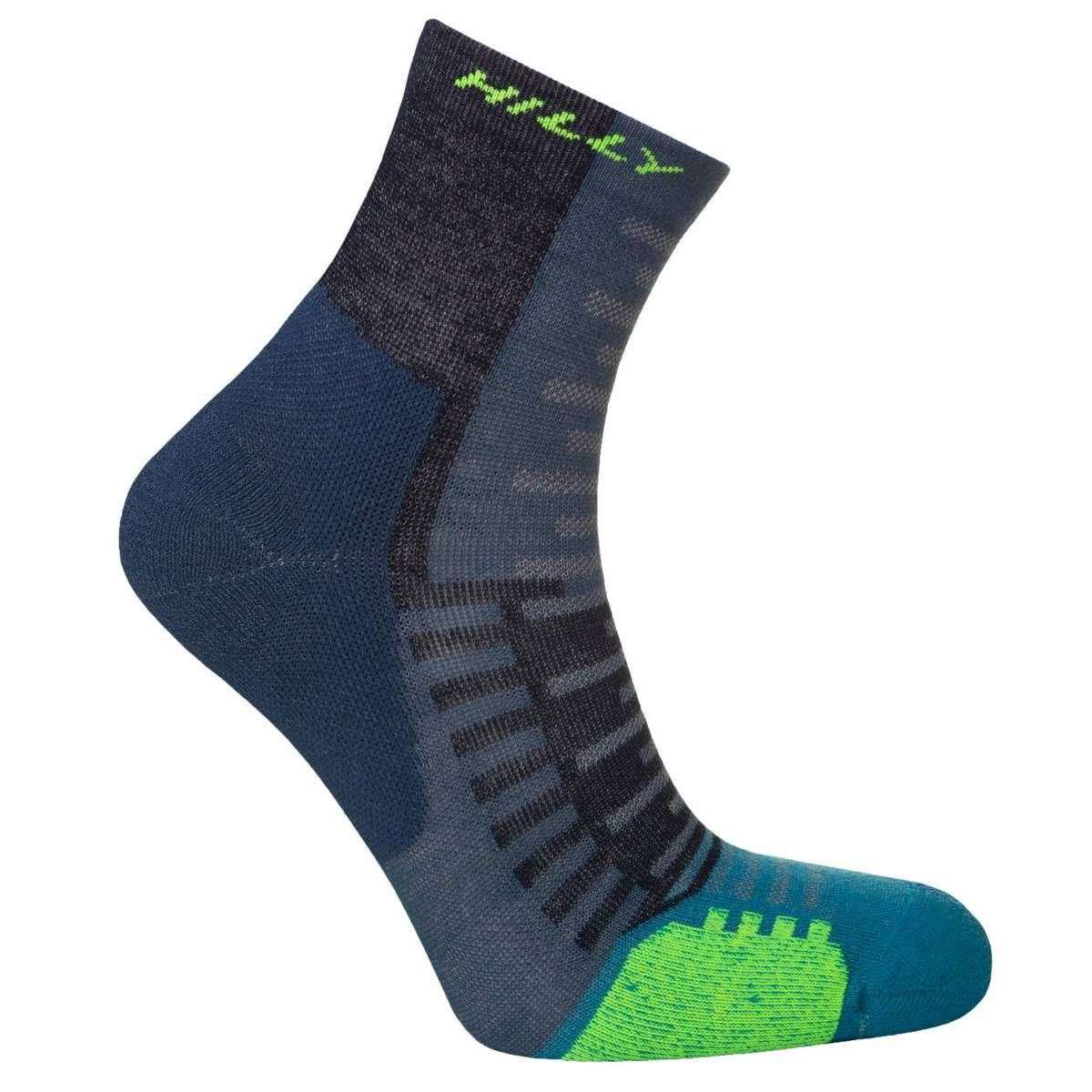 Hilly Active Anklet Min Socks - Denim/Teal - Image 3