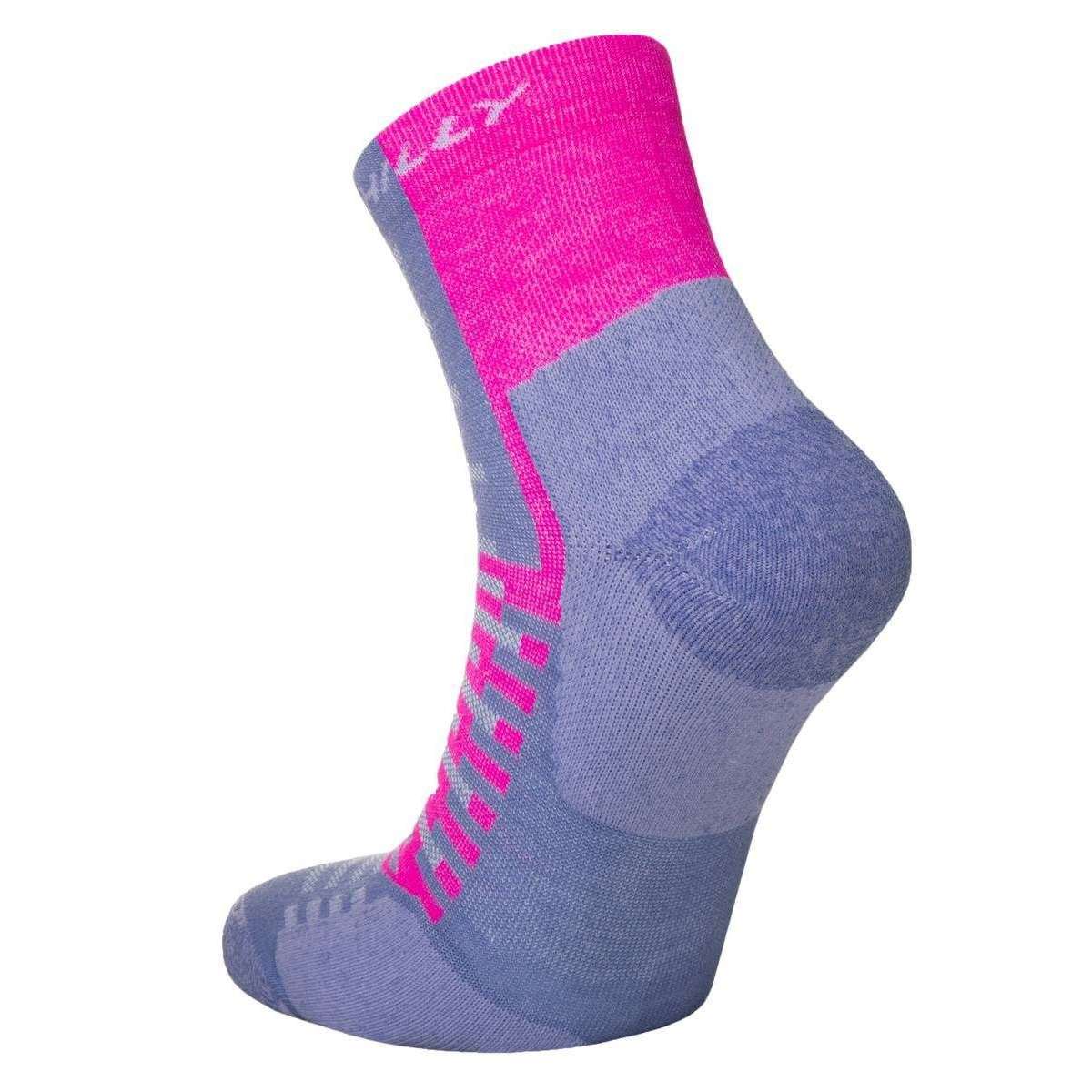 Hilly Active Anklet Min Socks - Lilac/Pink - Image 2
