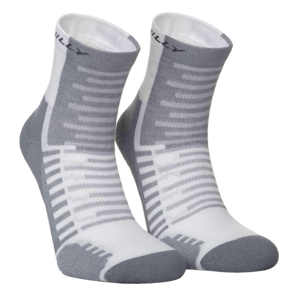 Hilly Active Anklet Min Socks - White/Grey - Image 4