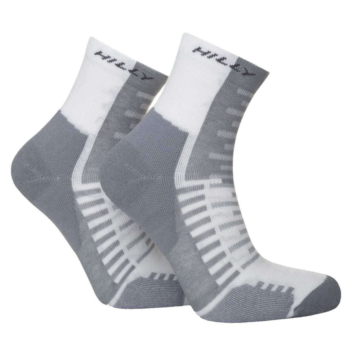 Hilly Active Anklet Min Socks - White/Grey - Image 5