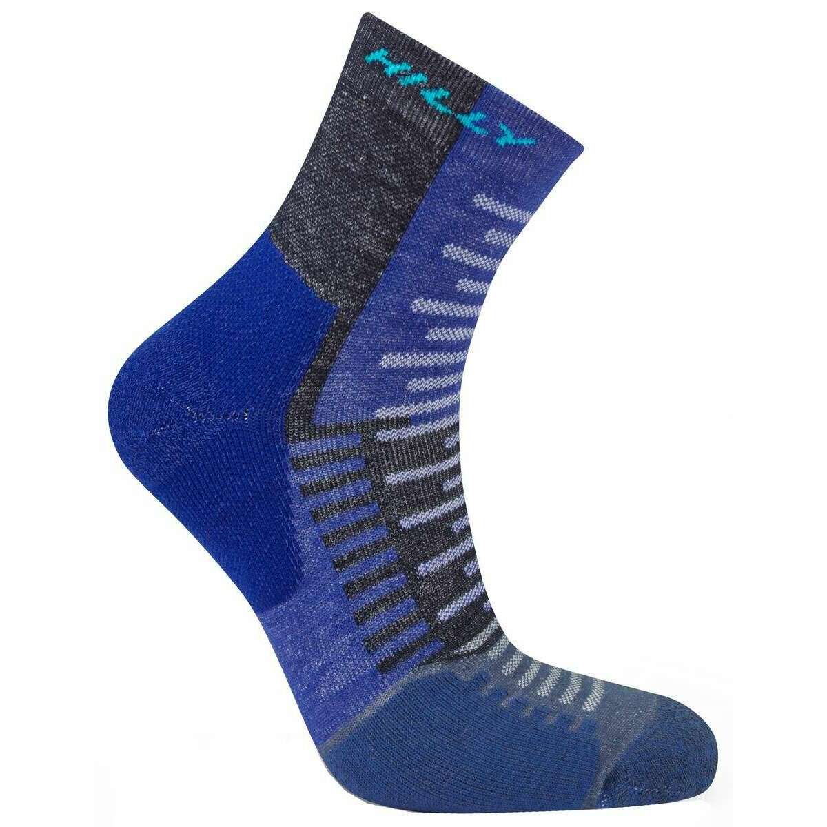 Hilly Active Anklet Socks - Cobalt Blue/Black - Image 3