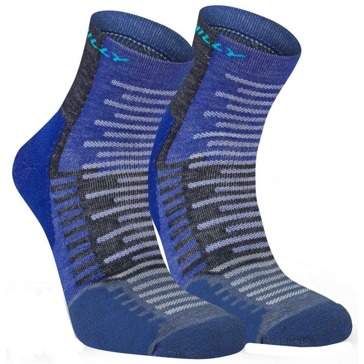 Hilly Active Anklet Socks - Cobalt Blue/Black - Image 4