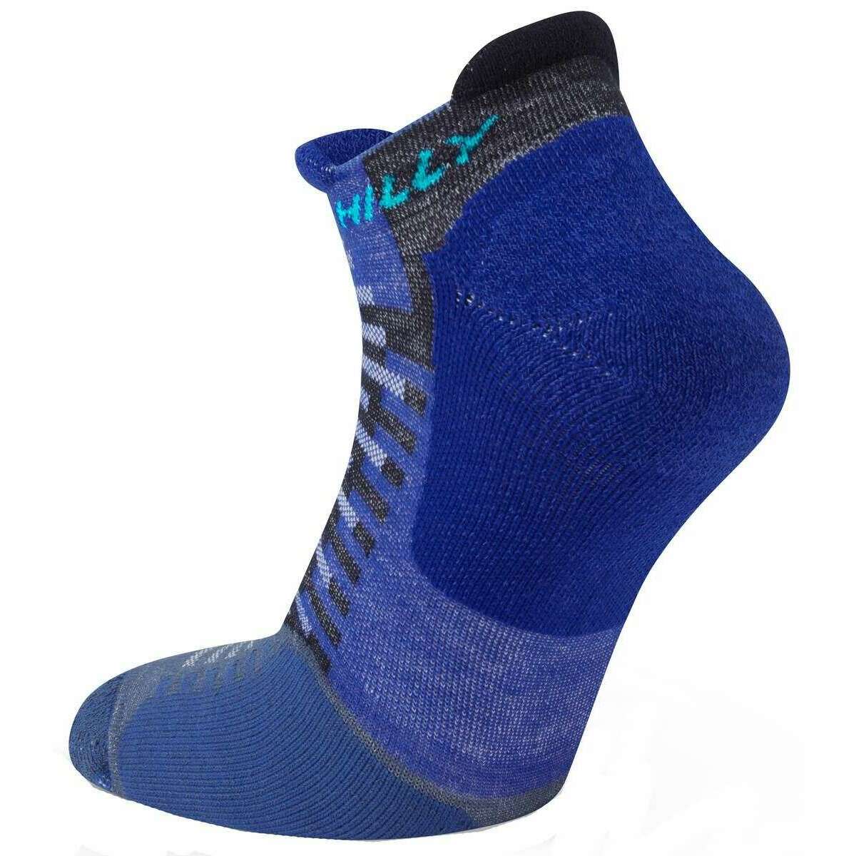 Hilly Active Socklets - Cobalt Blue/Black - Image 2