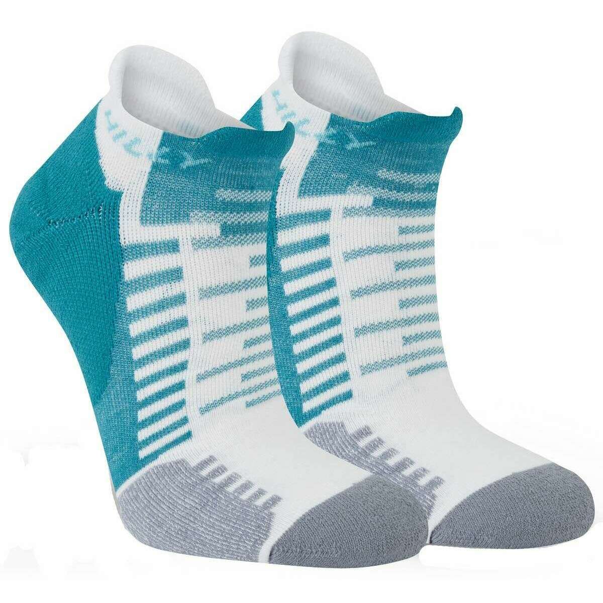 Hilly Active Socklets - Teal Green/White - Image 4