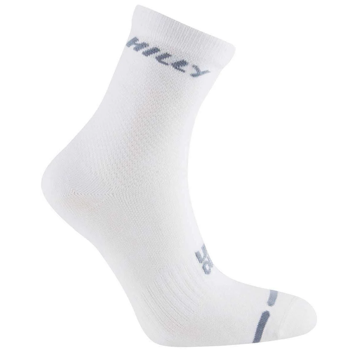 Hilly Lite Anklet Socks - White/Grey - Image 2