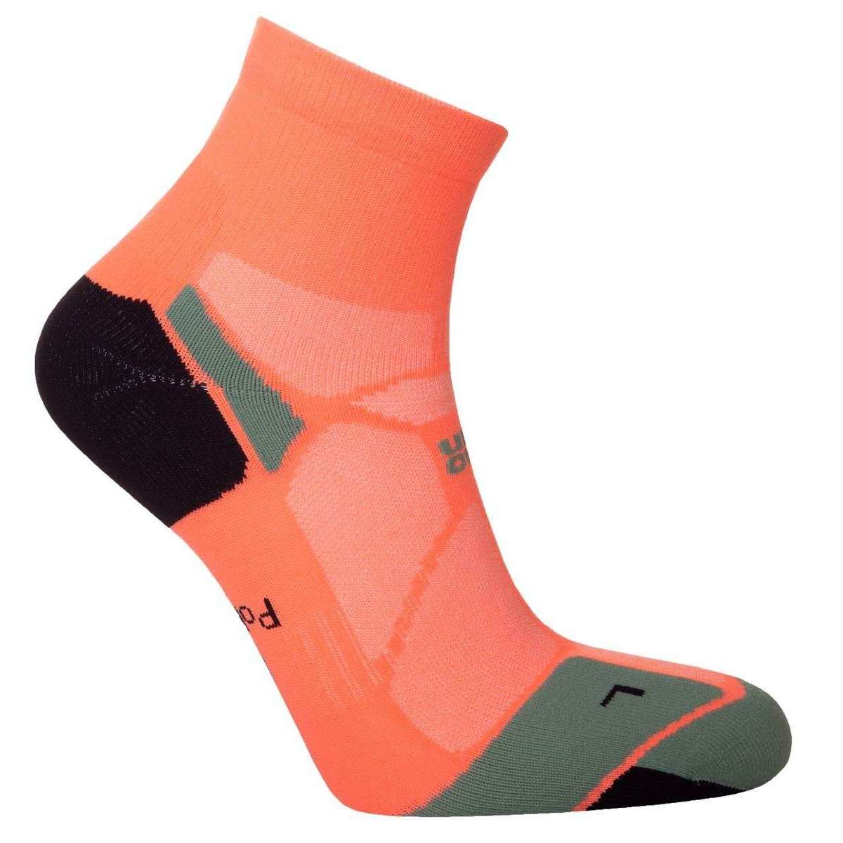 Hilly Marathon Fresh Anklet Min Socks - Neon Candy/Sage Green - Image 3