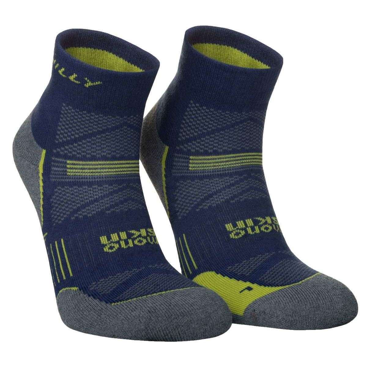 Hilly Supreme Anklet Med Socks - Midnight/Grey Marl - Image 4