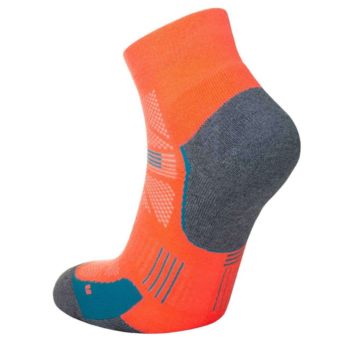 Hilly Supreme Anklet Med Socks - Neon Candy/Grey Marl - Image 2