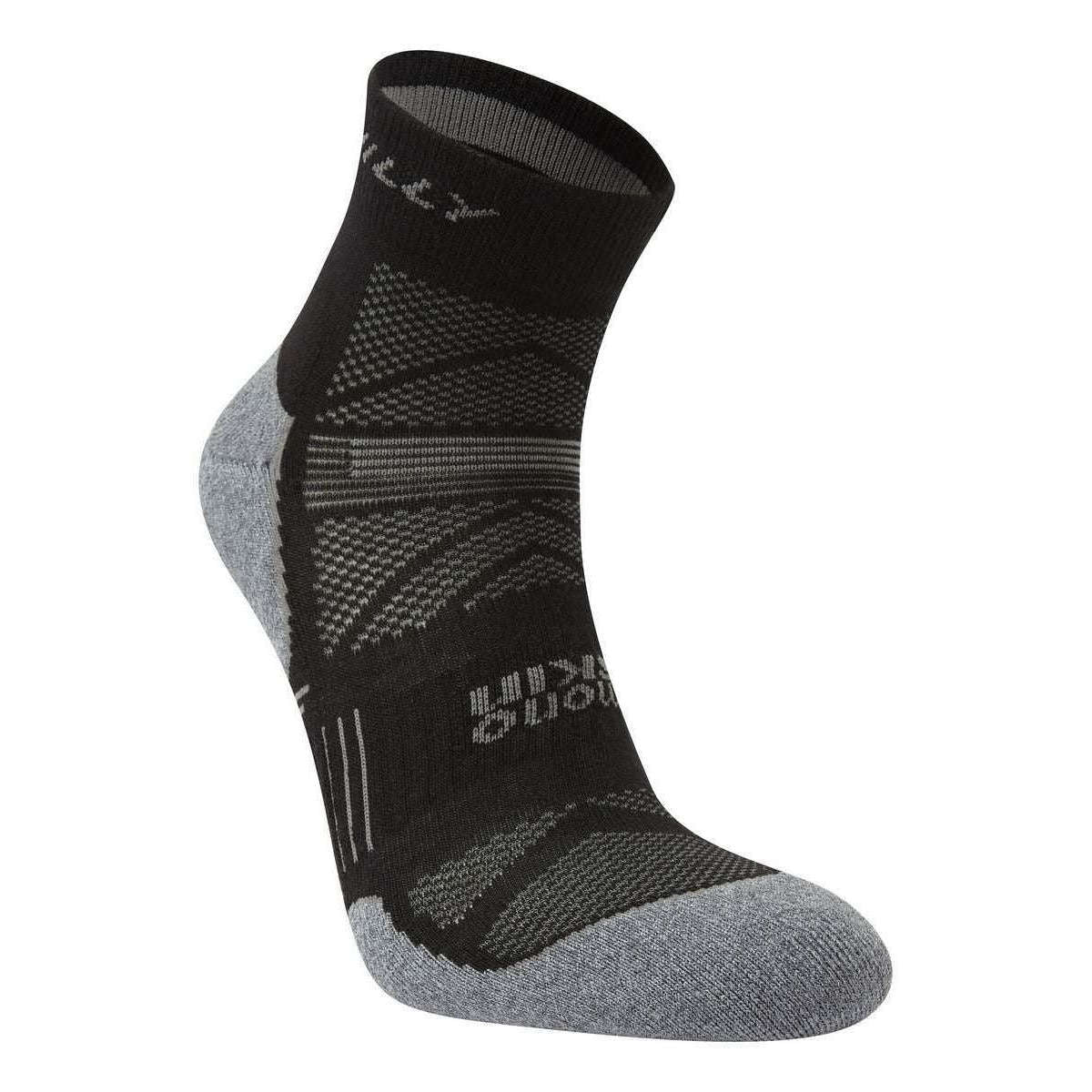 Hilly Supreme Anklet Socks - Black/Grey Marl - Image 3
