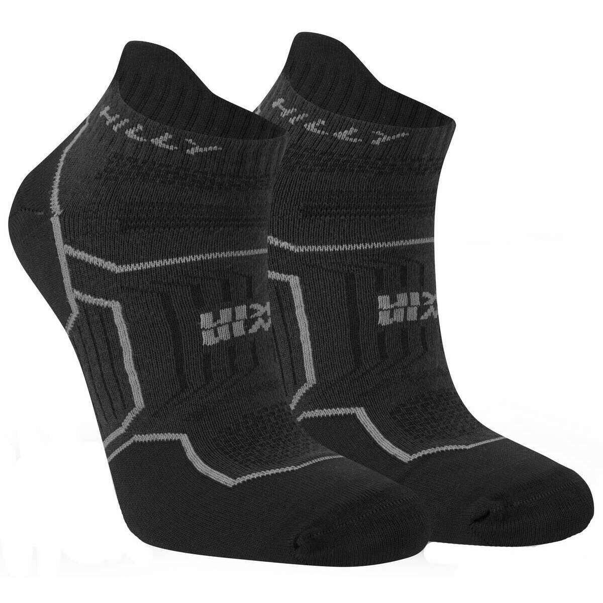 Hilly Twin Skin Socklets - Black/Anthracite Grey - Image 4