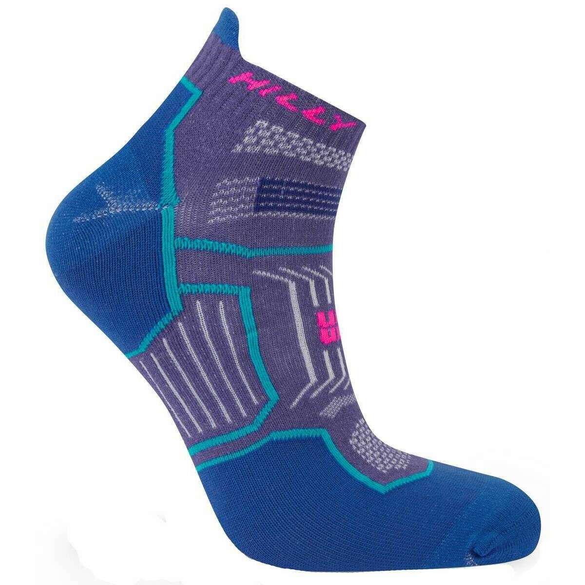 Hilly Twin Skin Socklets - Grape Purple/Blue - Image 3