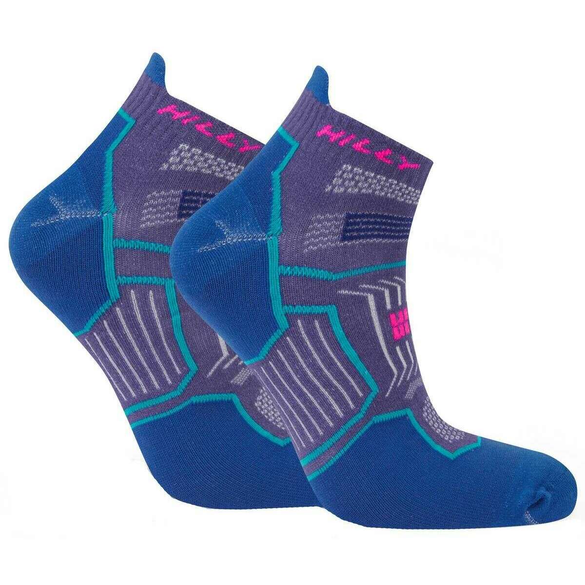 Hilly Twin Skin Socklets - Grape Purple/Blue - Image 6