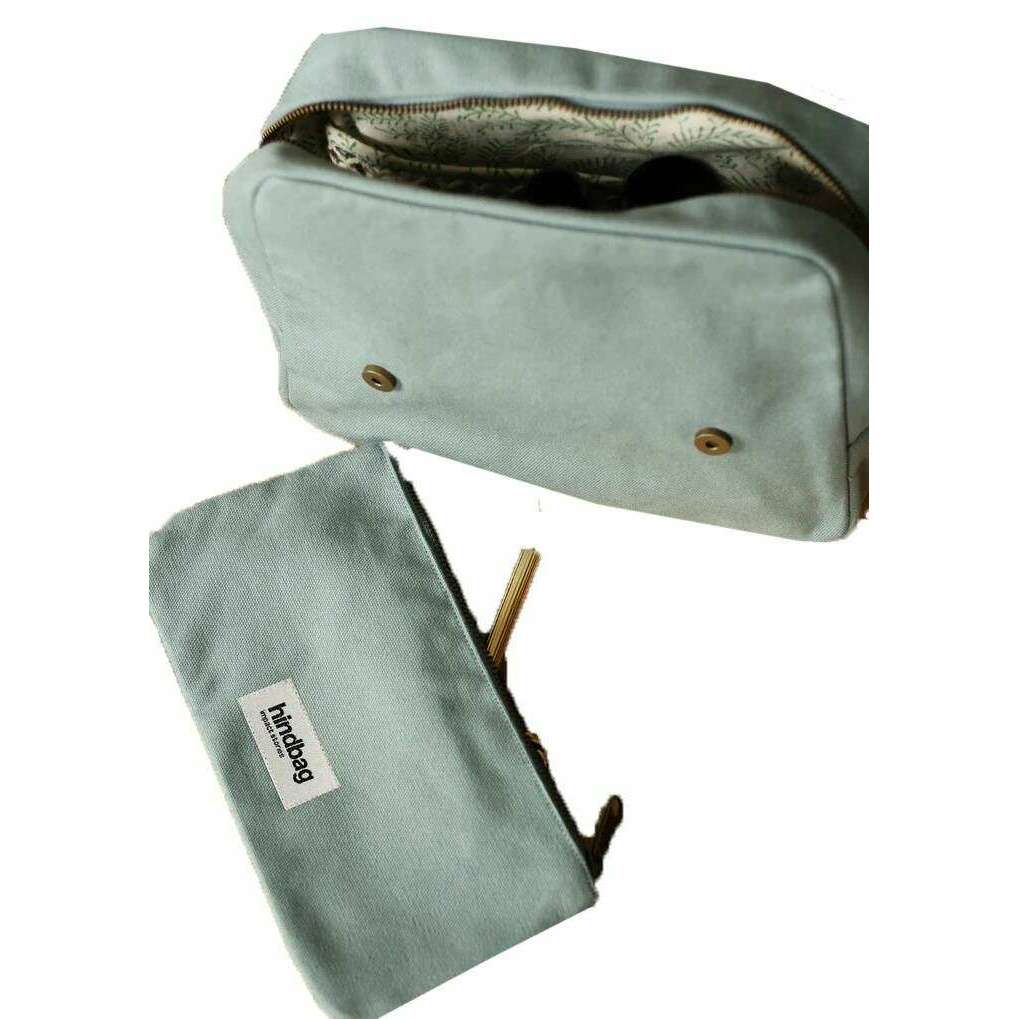 Hindbag Alix Extra Large Toiletry Bag - Sage Green - Image 2