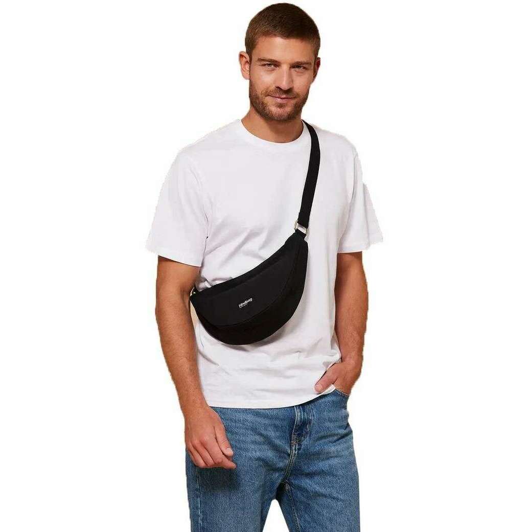 Hindbag Andrea Half Moon Bag - Black - Image 3