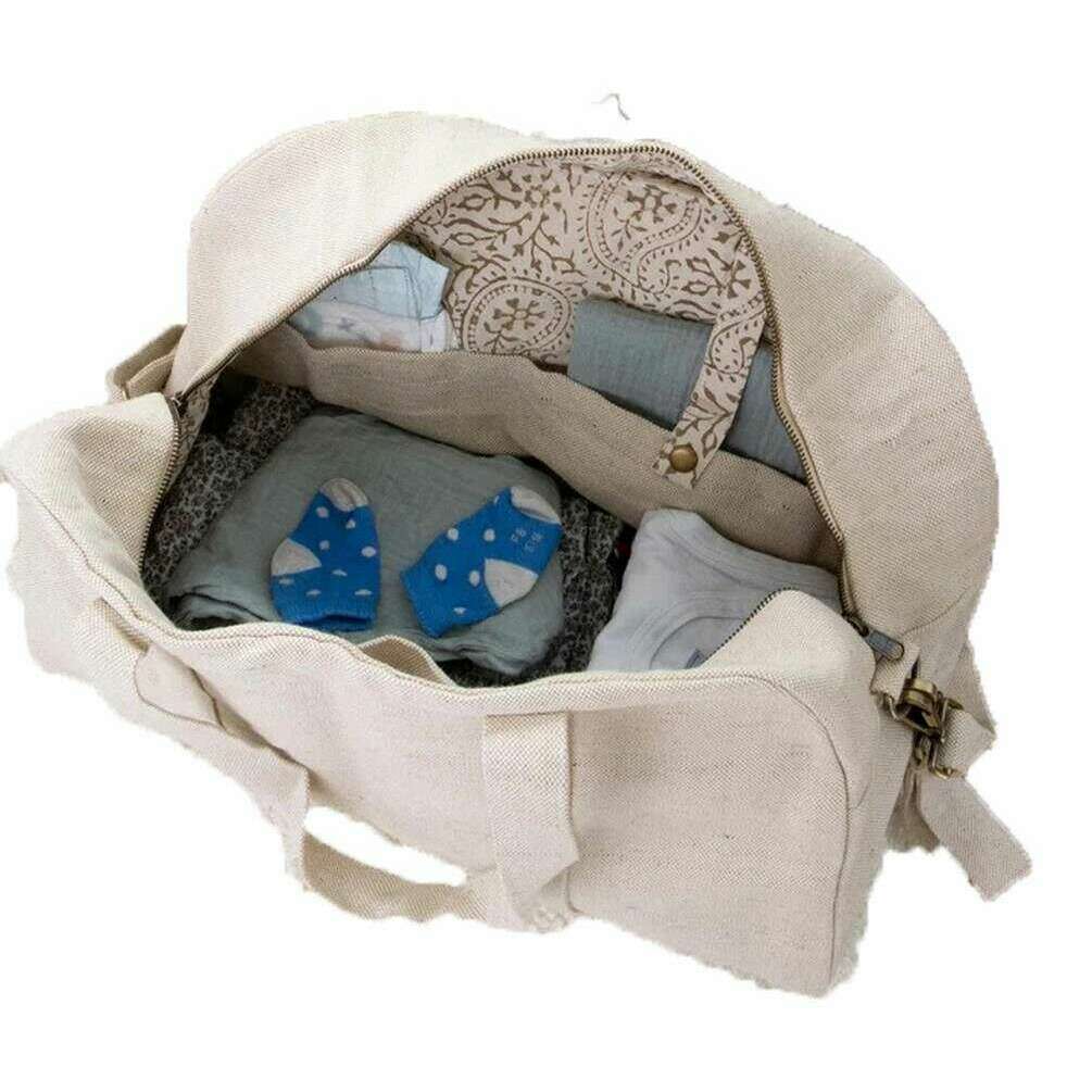 Hindbag Basile Baby Bag - Jute Cream - Image 5