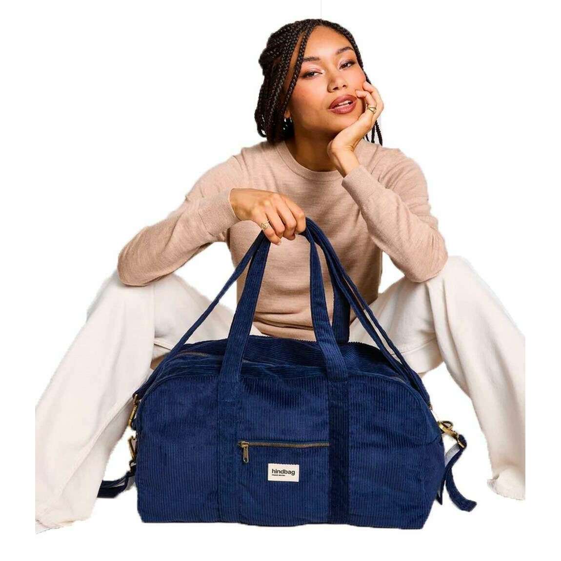 Hindbag Basile Baby Bag - Velvet Navy