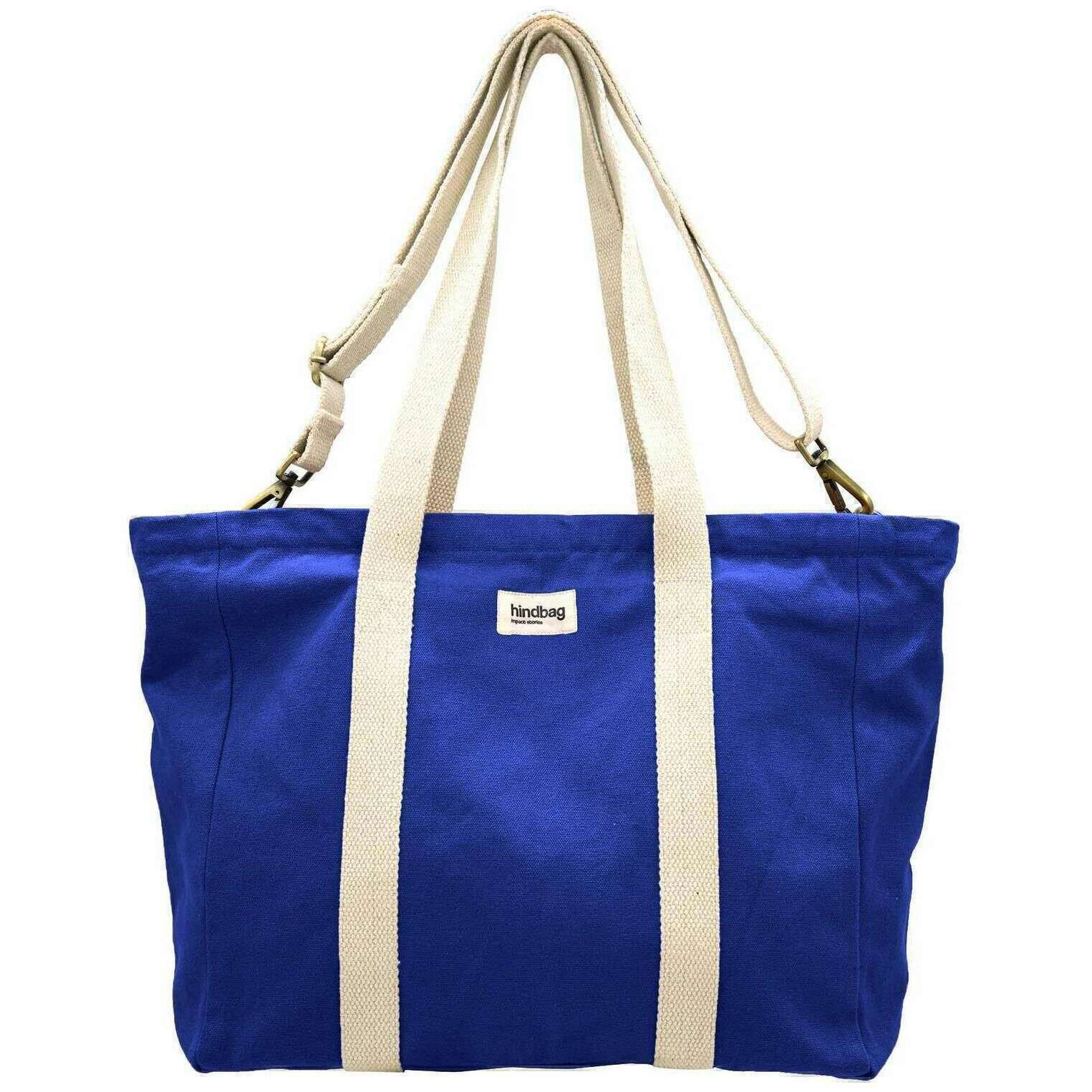 Hindbag Cesar Small Tote Bag - Electric Blue