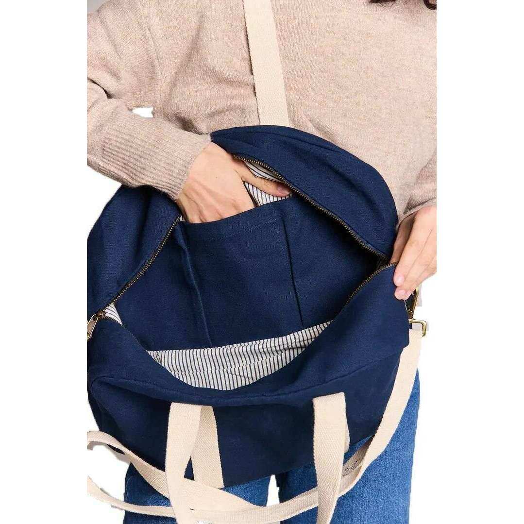 Hindbag Charlie Bowling Bag - Navy - Image 4