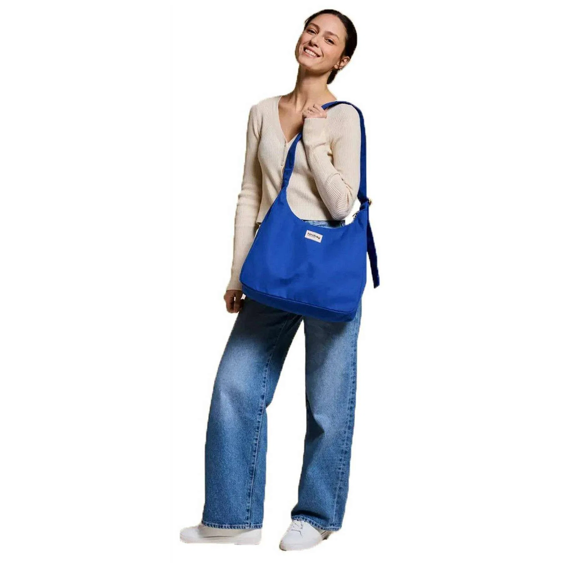 Hindbag Claire Hobo Bag - Electric Blue - Image 5