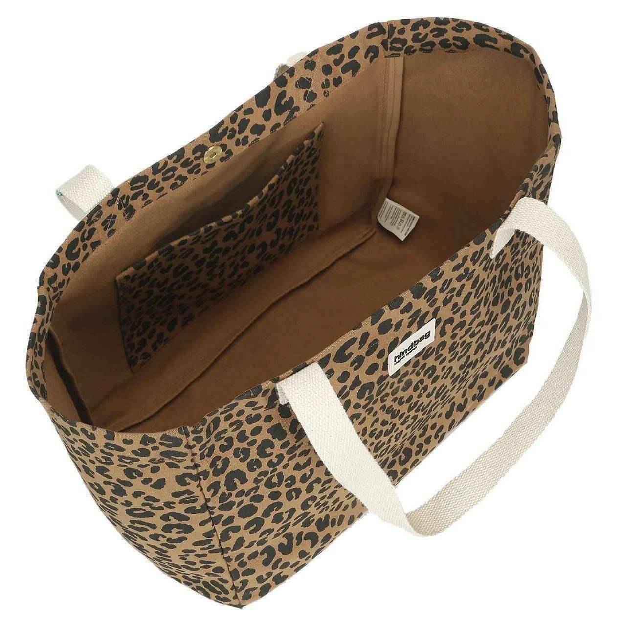 Hindbag Claude Beach Tote Bag - Leopard Cinnamon - Image 3
