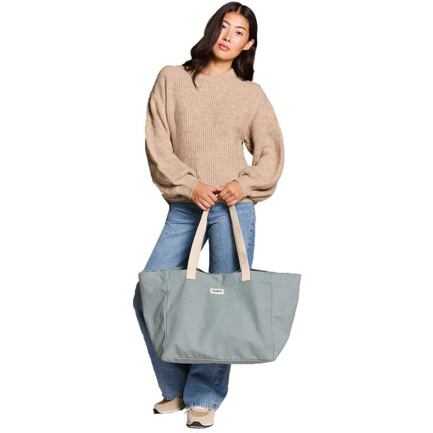 Hindbag Claude Beach Tote Bag - Sage Blue - Image 2