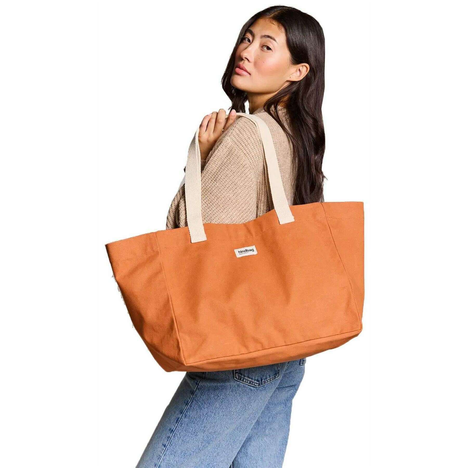 Hindbag Claude Beach Tote Bag - Sienna Orange - Image 2