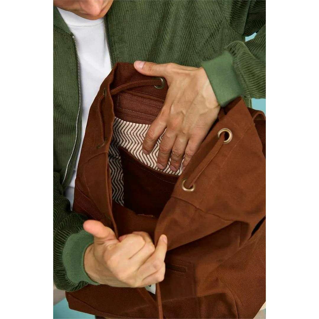 Hindbag Eliot Backpack - Chocolate Brown - Image 3