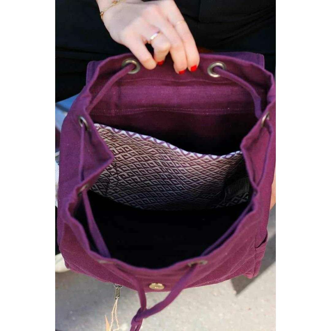 Hindbag Eliot Backpack - Plum Purple - Image 3