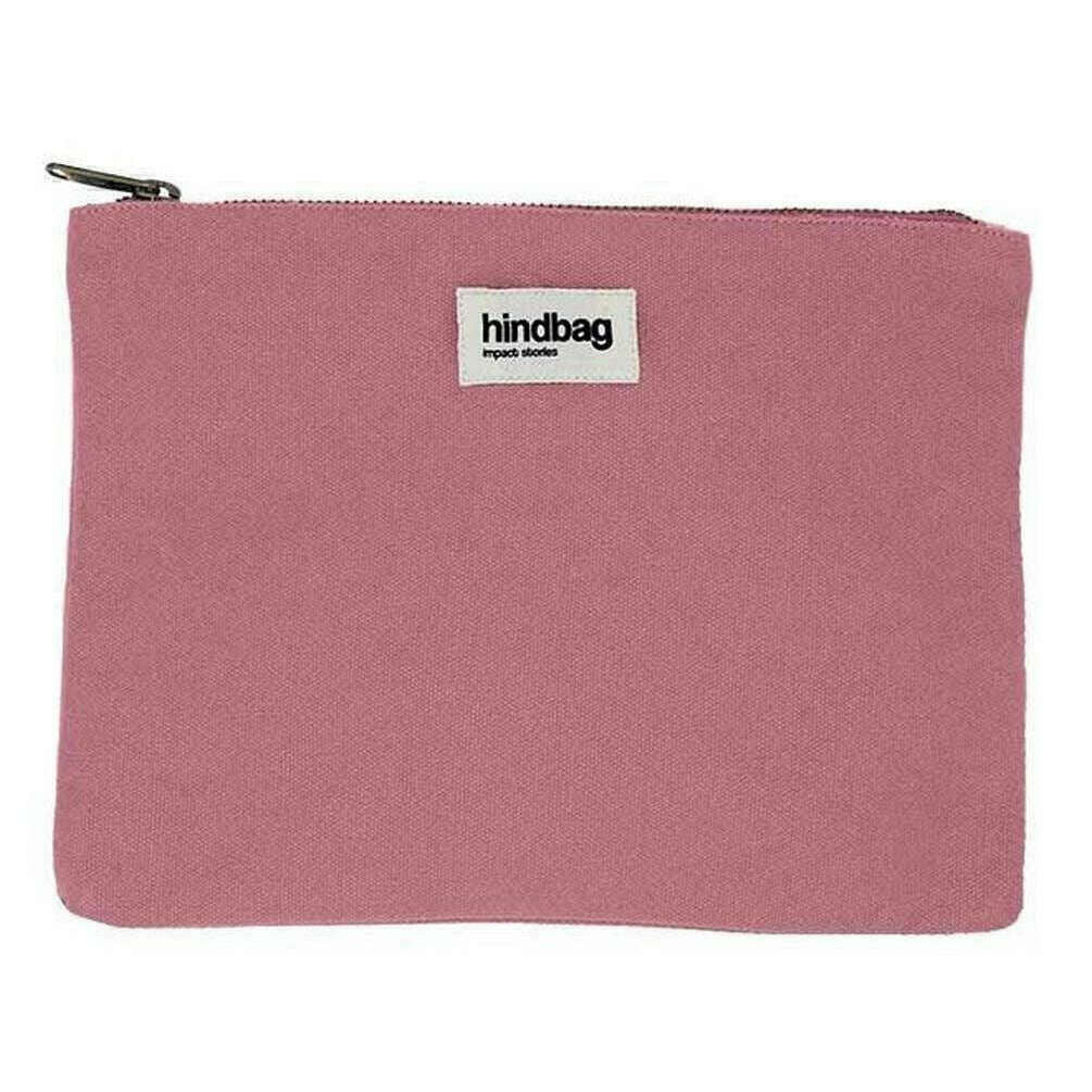 Hindbag Ema Medium Zipped Pouch - Blush Pink