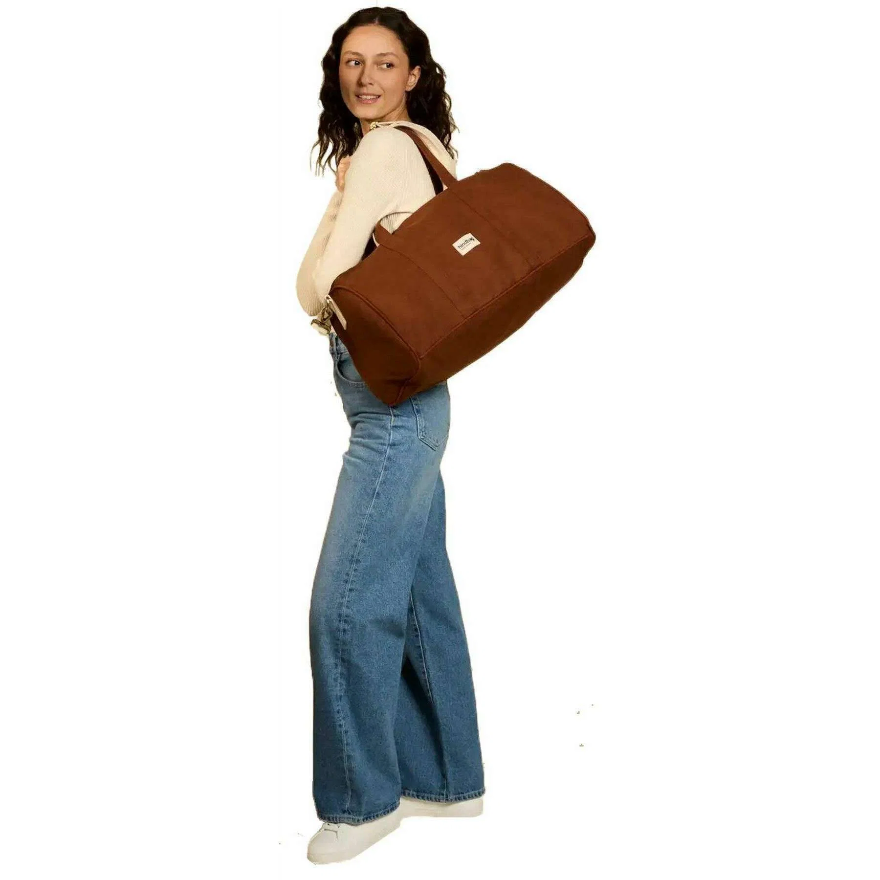 Hindbag Gabriel Weekend Bag - Chocolate Brown - Image 3
