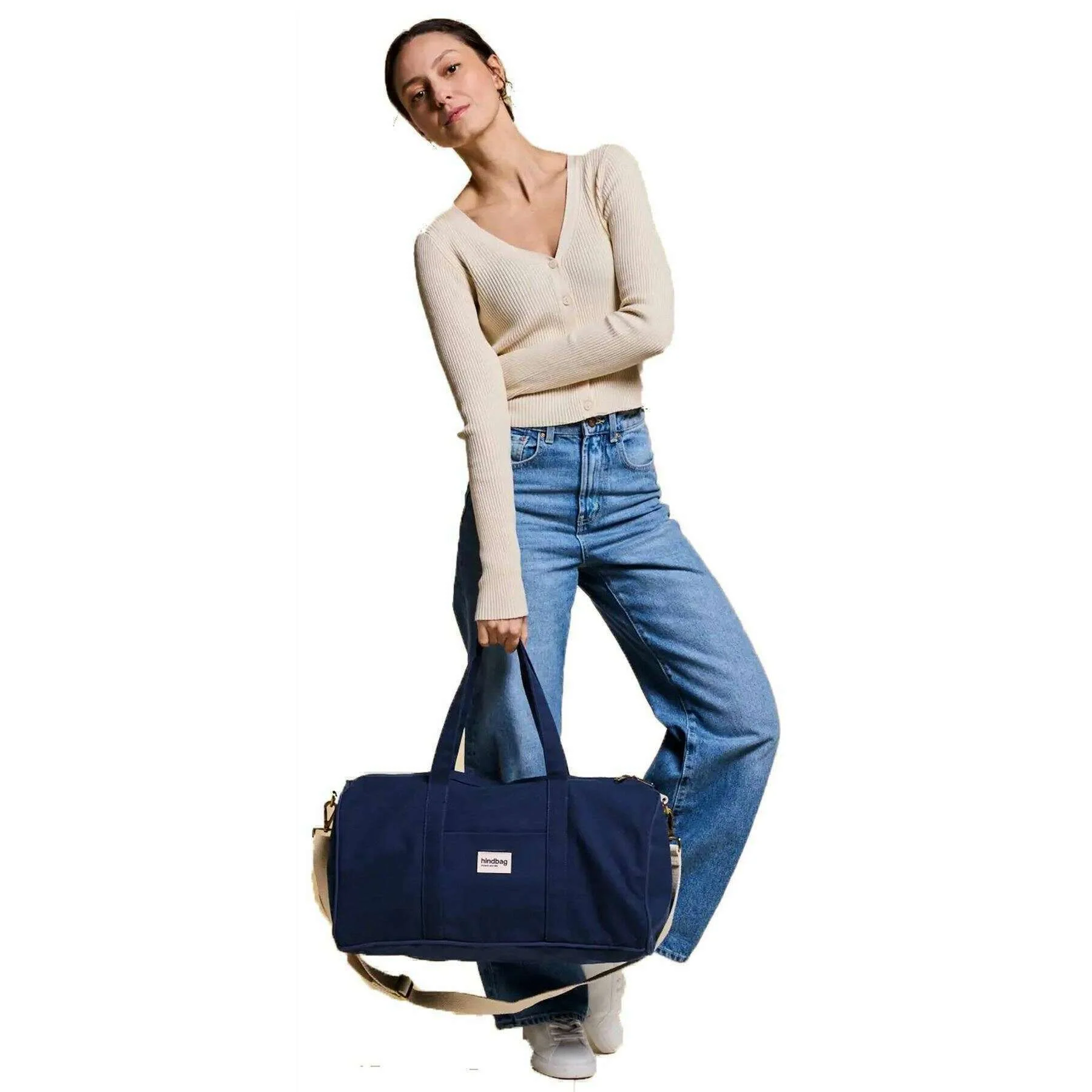 Hindbag Gabriel Weekend Bag - Navy Blue - Image 3
