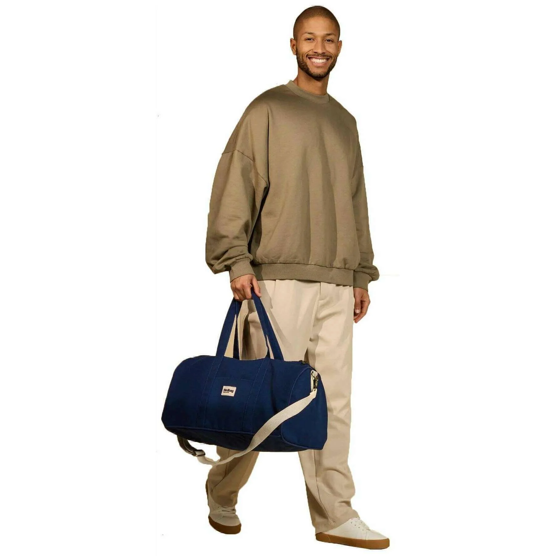 Hindbag Gabriel Weekend Bag - Navy Blue - Image 4