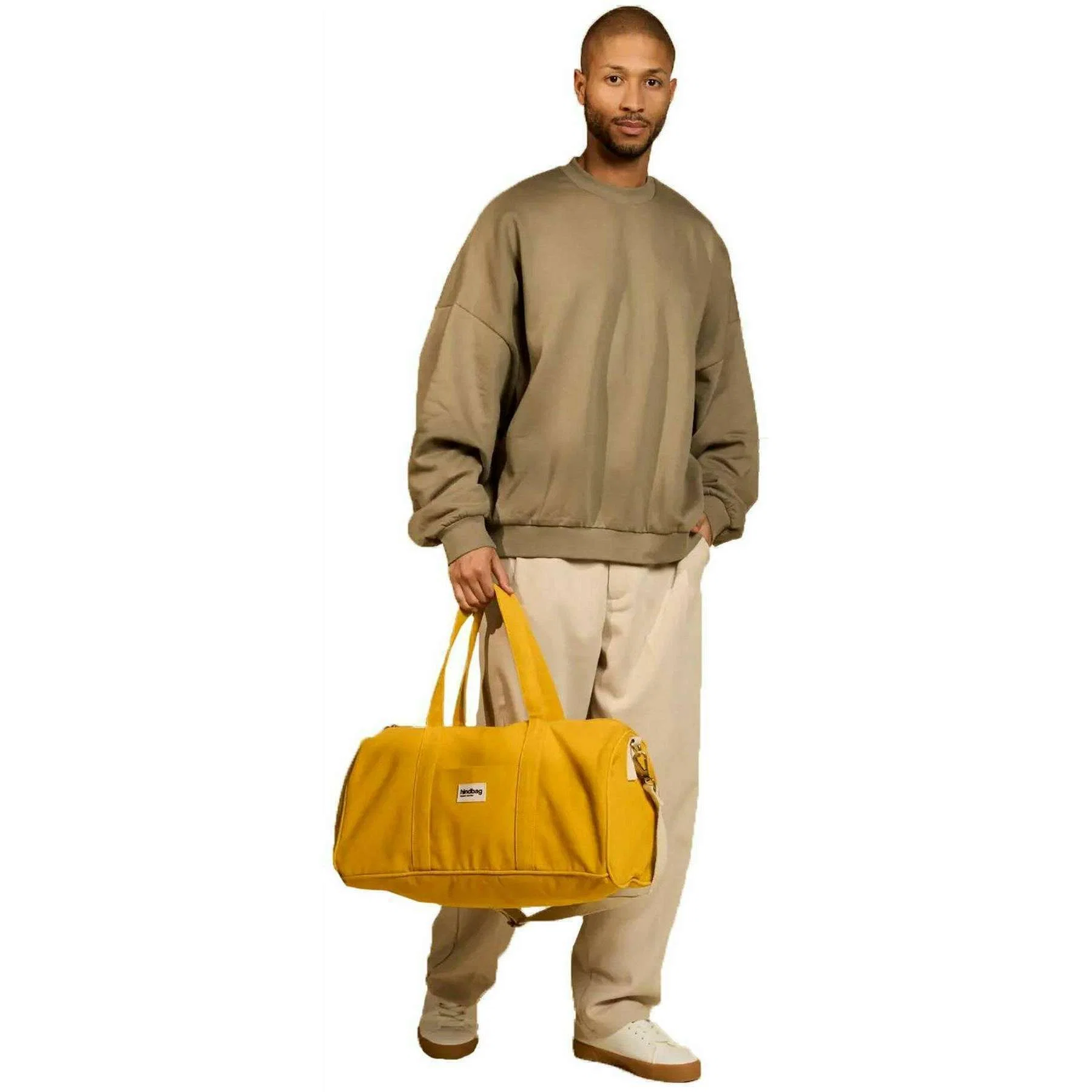 Hindbag Gabriel Weekend Bag - Saffron Yellow - Image 4