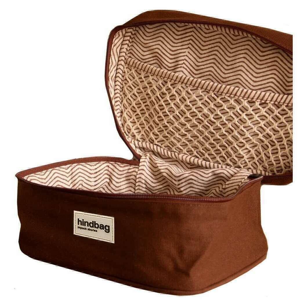 Hindbag Gaspard Vanity Bag - Chocolate Brown - Image 2