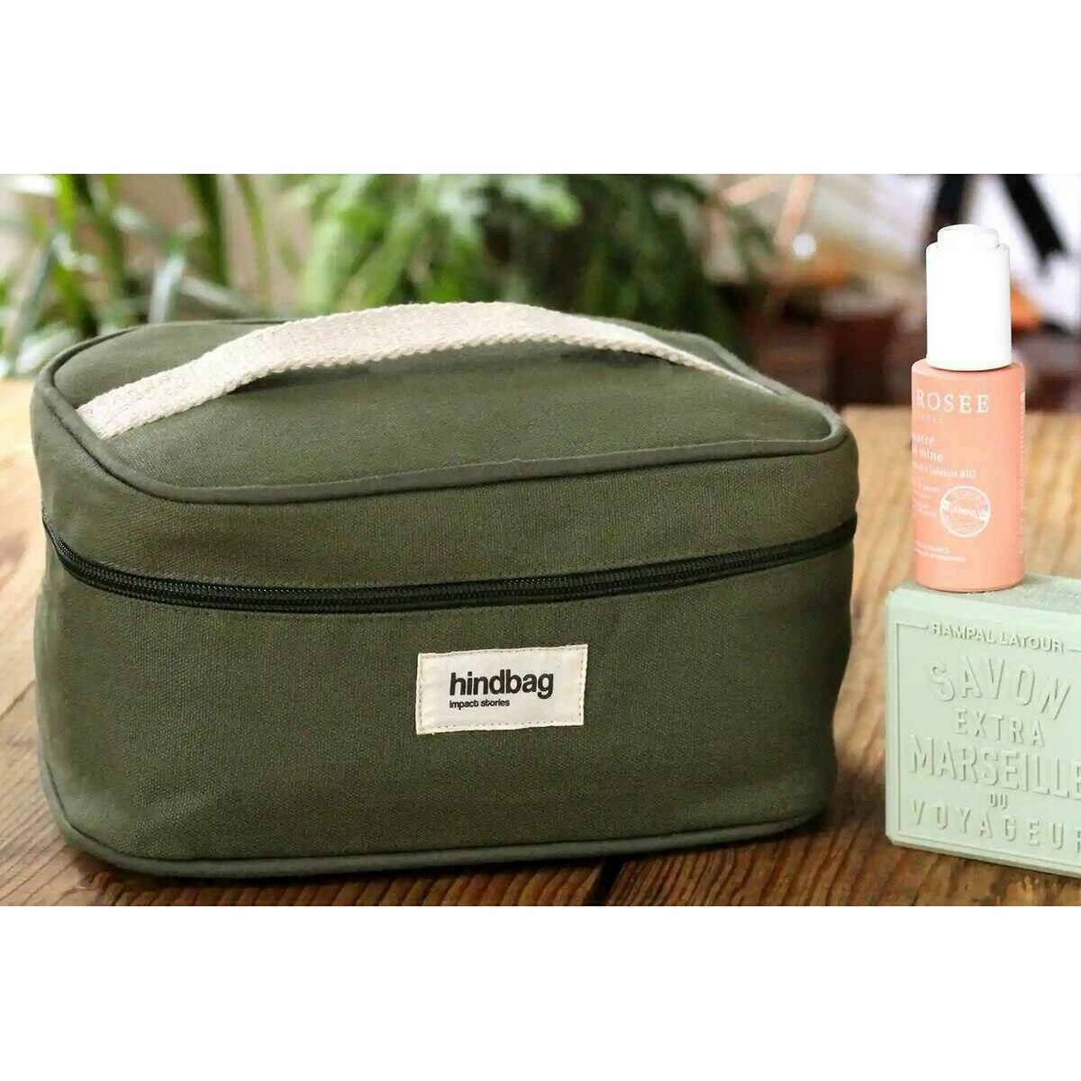 Hindbag Gaspard Vanity Bag - Olive Green - Image 3
