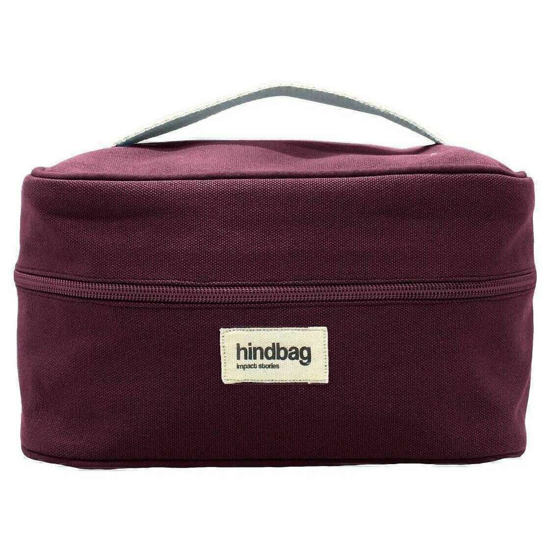 Hindbag Gaspard Vanity Bag - Plum Purple