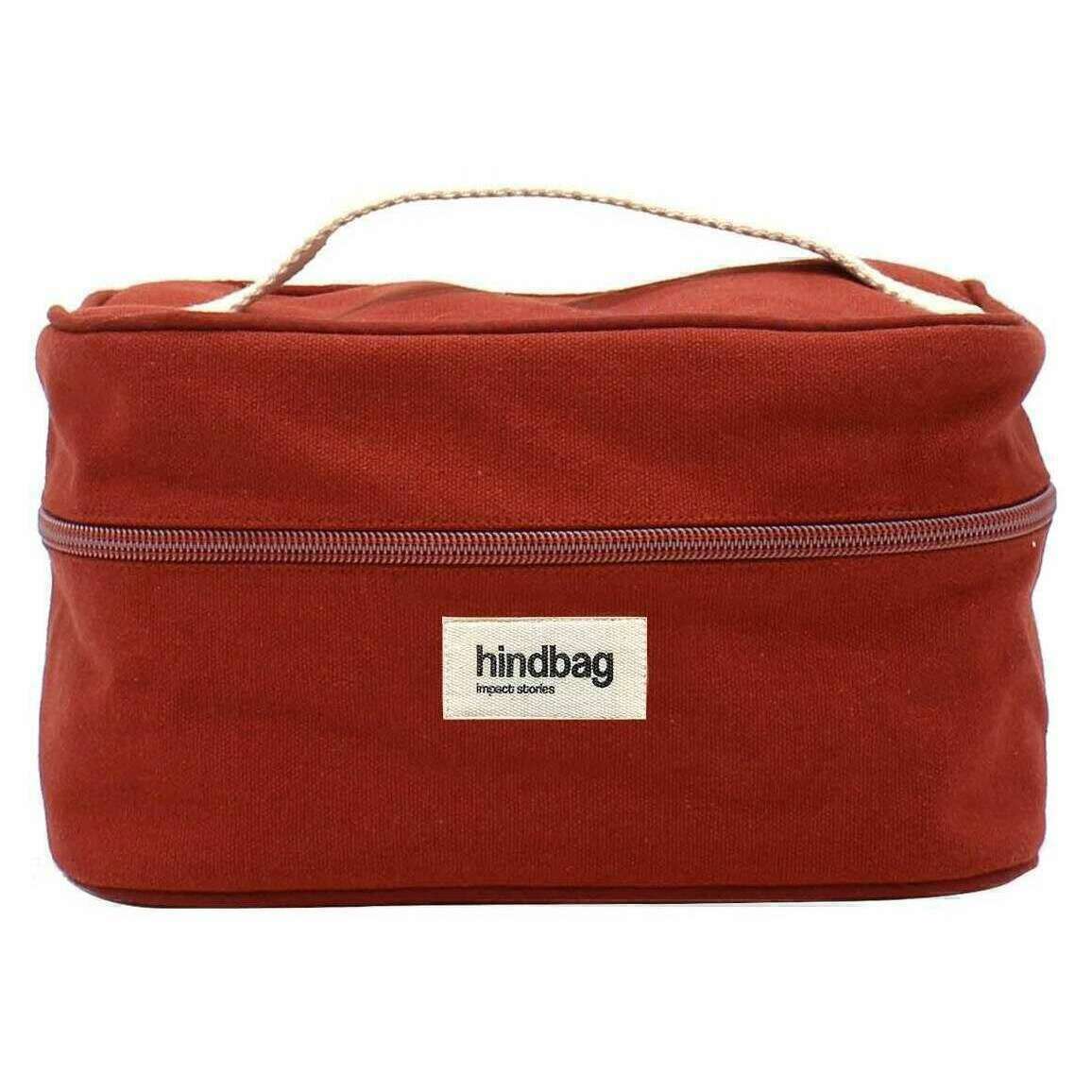 Hindbag Gaspard Vanity Bag - Terracotta Red