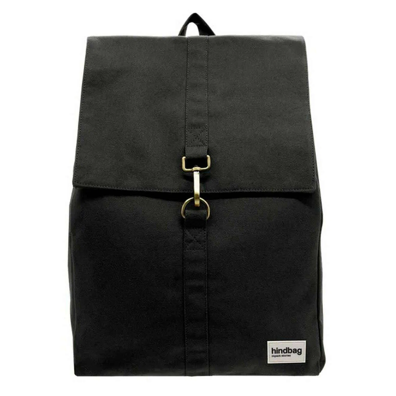 Hindbag Guillaume Flap Backpack - Black