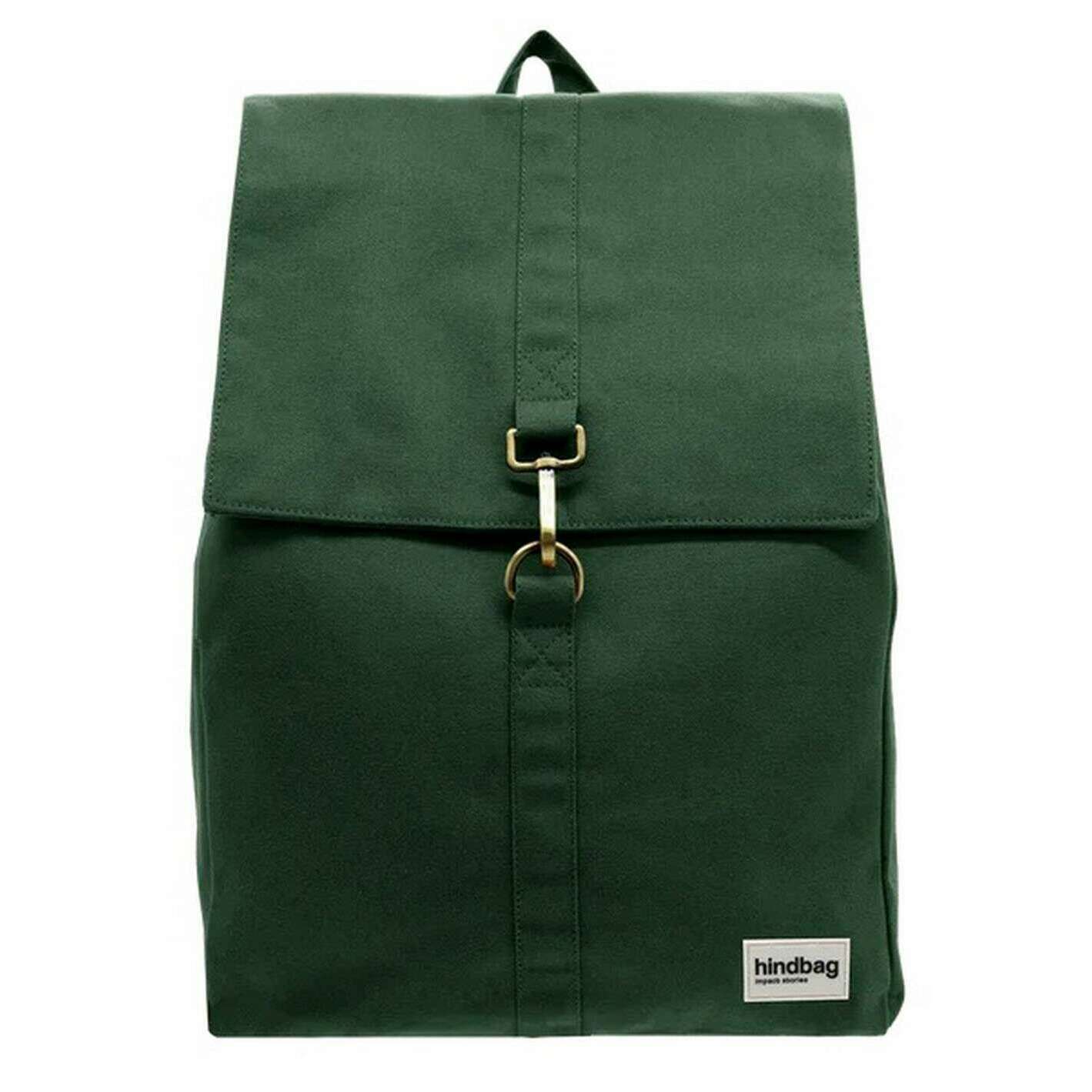 Hindbag Guillaume Flap Backpack - Forest Green