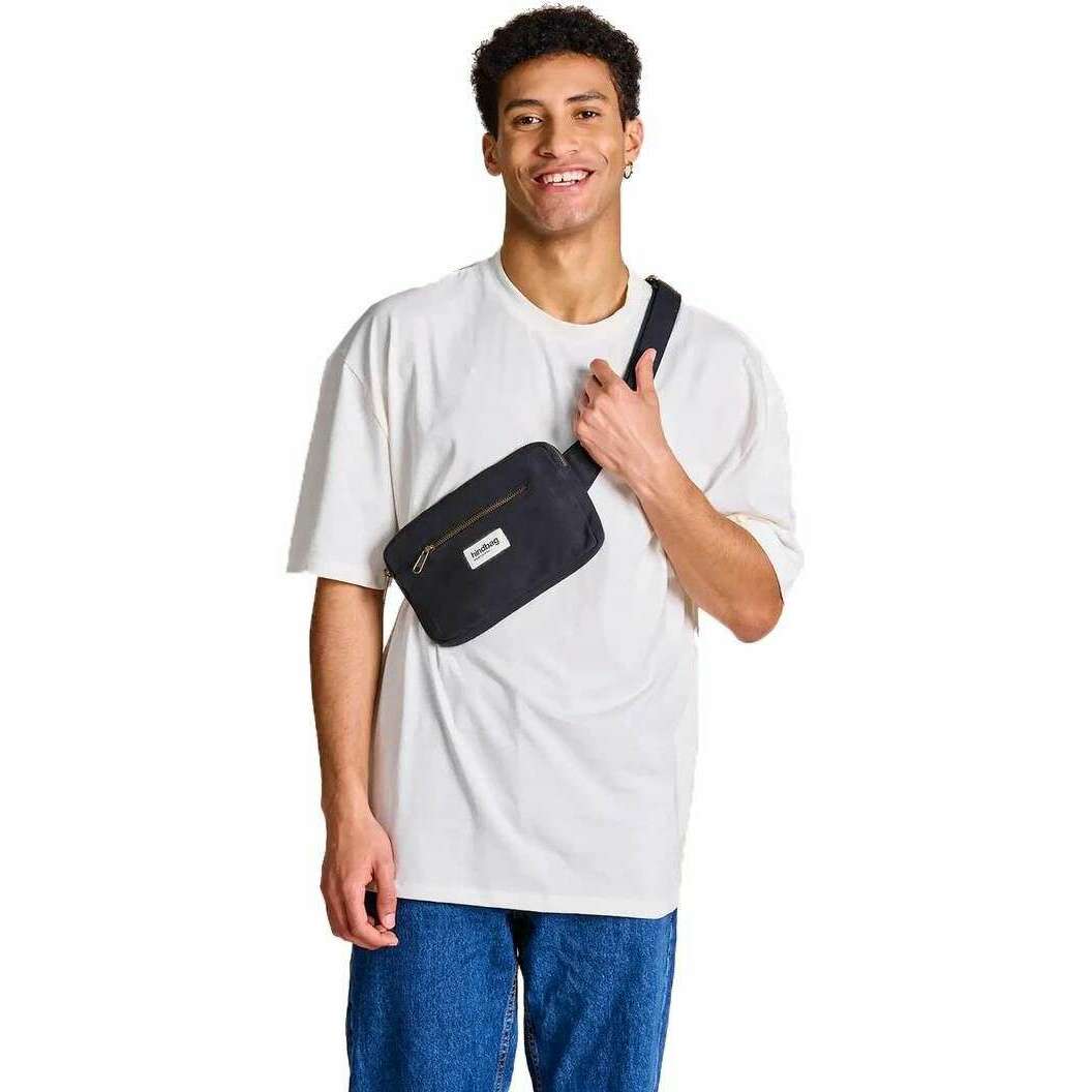 Hindbag Harry Rectangular Bum Bag - Black - Image 4