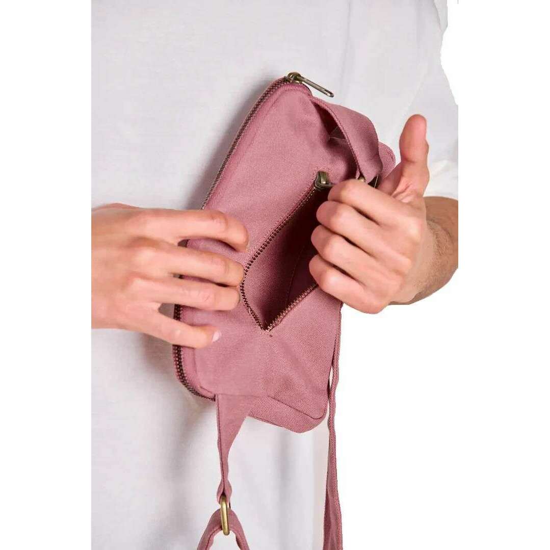Hindbag Harry Rectangular Bum Bag - Blush Pink - Image 6