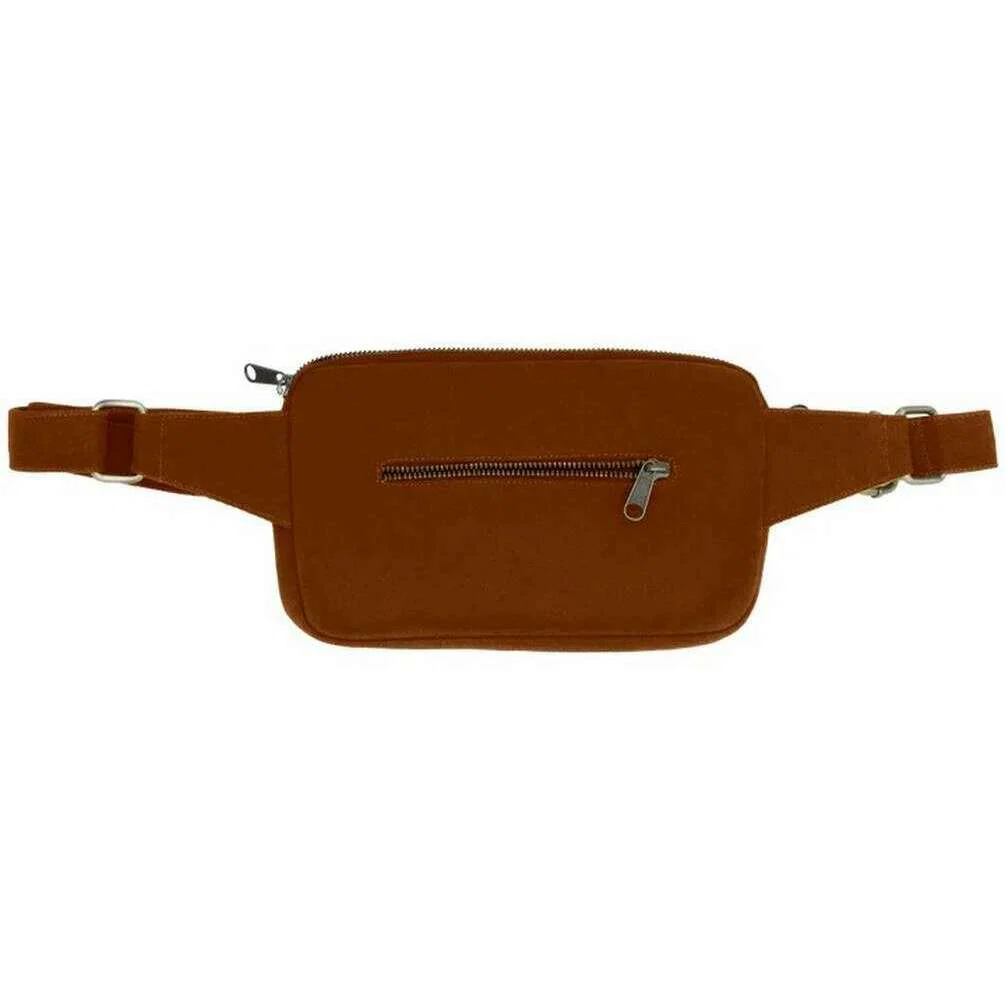 Hindbag Harry Rectangular Bum Bag - Chocolate Brown - Image 2