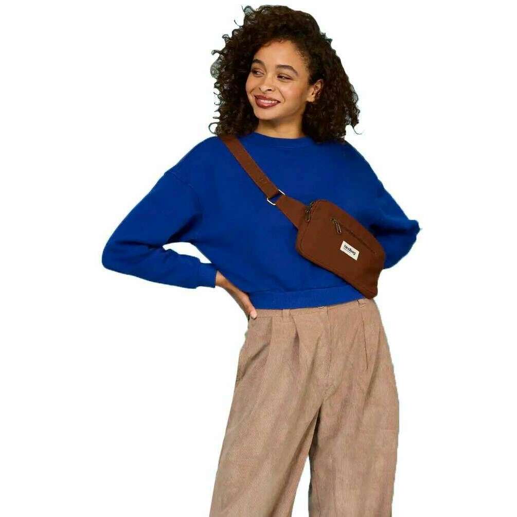 Hindbag Harry Rectangular Bum Bag - Chocolate Brown - Image 3