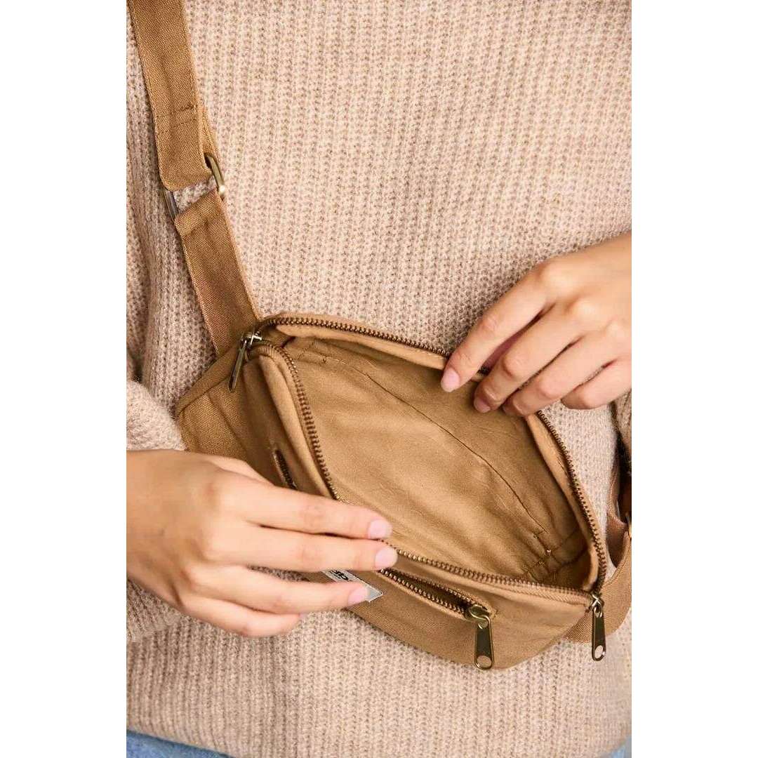 Hindbag Harry Rectangular Bum Bag - Cinnamon Brown - Image 5