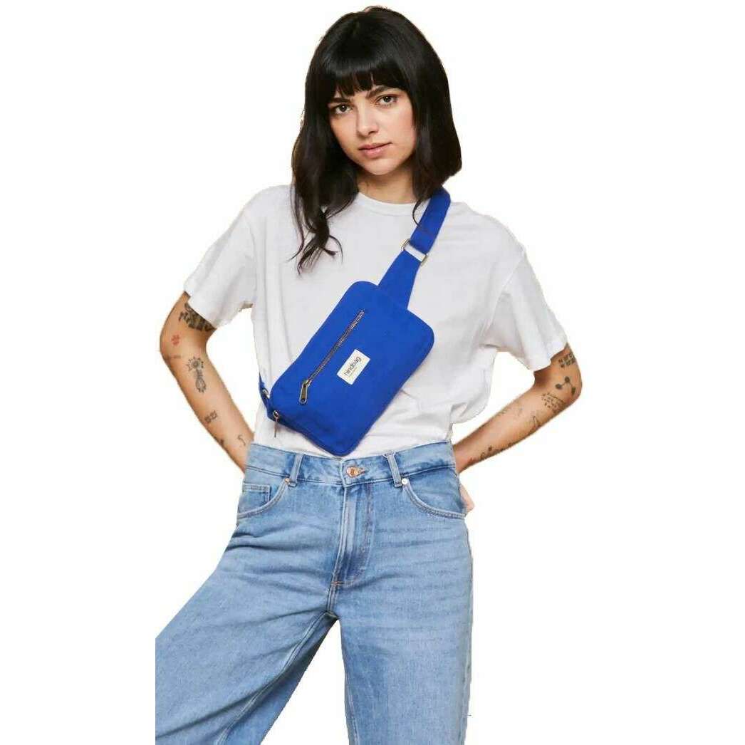 Hindbag Harry Rectangular Bum Bag - Electric Blue - Image 3
