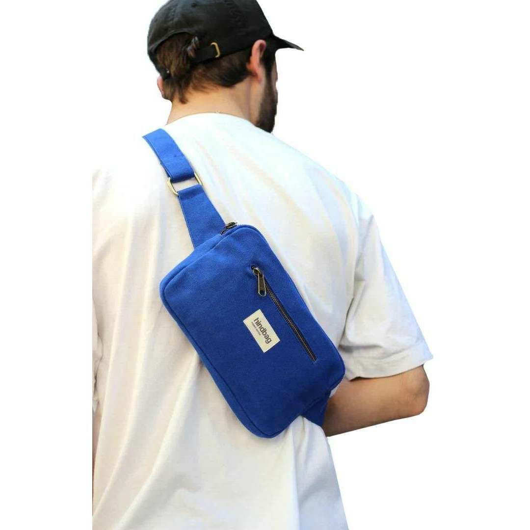 Hindbag Harry Rectangular Bum Bag - Electric Blue - Image 4