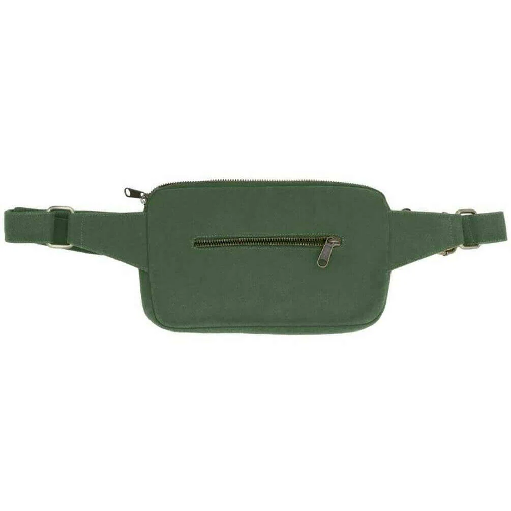 Hindbag Harry Rectangular Bum Bag - Olive Green - Image 2