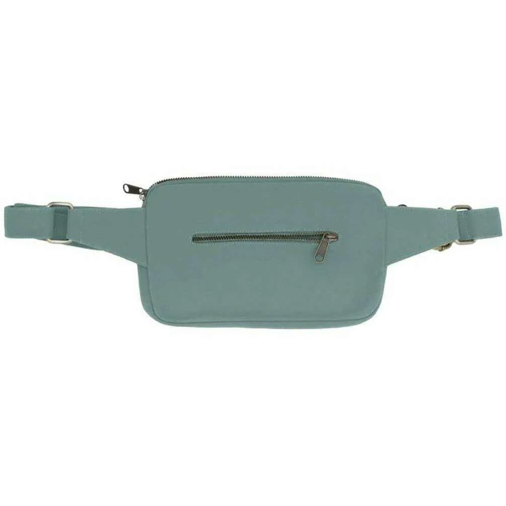 Hindbag Harry Rectangular Bum Bag - Sage Blue - Image 2